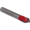 Freud Router Bit, 3/8 in Dia Cutter, 1-3/4 in OAL, 1/4 in Dia Shank, 2-Cutter, Carbide 20-102 - alternate 6