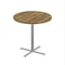 Correll Round Cafe Table, 42 in W, 42 in L, 42 in H, Particleboard Top, Colonial Hickory SXB42R-53-98-53 - alternate 1