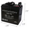 Zoro Select Sealed Lead Acid Battery, 6VDC, 9.72" H 45966 - alternate 4