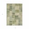 Homeroots 3' X 5' Artichoke Green Geometric Washable Indoor Outdoor Area Rug 608256 - alternate 6