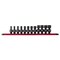 Sunex 1/4" Drive Universal Impact Socket Set, Metric, 12 pcs 1814 - alternate 1