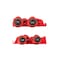 Tekton Phillips and Slotted Screwdriver Set w/Red Modular Organizers-4in Shanks, 4pc (#1-#2, 5.5-6.5mm) DWZ90115 - alternate 6