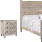 Homeroots Three Piece Gray Solid Wood Bedroom Set 636280 - alternate 4