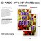 Signmission Fresh Cut Fruit, Vinyl Decals Only 24 Inch x 36 Inch, Vinyl Decal, 2PK DSB-2436-2PACK-Fresh Cut Fruit - alternate 2
