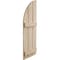 Ekena Millwork Riverwood 3 Board Joined Board-n-Batten w/Quarter Round Arch Top Faux Wood Shutters, 16 1/2"W x 46"H SHUBJQ16X46RWPR - alternate 8