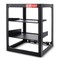 Pyle 15U Server Rack Network Cabinet - Open Frame Rack, Wall Mountable Heavy Duty Designs for Servers & PLRS15UW - alternate 1