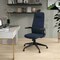 Leisuremod Nexa High Back Swivel Office Chair with Headrest and Nylon Base NO52BUL - alternate 8