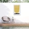 Trademark Fine Art Outdoor Canvas Art amini54 'Yellow Tulip Flower' Wall Art for  Patios, or Gardens 1X28971-OC1219WR - alternate 1