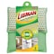 Libman Libman Kitchen and Bath Sponge, 5 in L, 5 in W, 1 in Thick, Microfiber, Green/Yellow 336 - alternate 3
