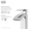 Vigo Duris Single Handle Single-Hole Bathroom Vessel Faucet in Chrome VG03007CH - alternate 5