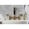 Kingston Brass Bridge Kitchen Faucet with Brass Sprayer, Polished Brass KS8252CTLBS - alternate 5