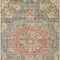 Homeroots 5' X 8' Brown Floral Medallion Washable Indoor Outdoor Area Rug 607837 - alternate 5