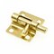 Prime-Line Door and Gate, Slide Barrel Bolt Latch 2 inch with Screws, Brass Plated (Single Pack) U 117516 - alternate 5