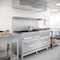 Koolmore 60 in. 6 Burner Commercial Natural Gas Range with 24 in. Griddle in Stainless-Steel KM-CRG60-NG - alternate 3