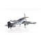 Homeroots 6" Grey Mustang Metal Hand Painted Decorative Airplane 401763 - alternate 1