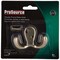Prosource Coat and Hat Hook, 22 lb, 2-Hook, 7/8 in Opening, Zinc, Polished Brass 23263BBB3L-PS - alternate 2