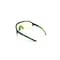 Jackson Safety Maxview+, Safety Glasses, Anti-Fog & Anti-Scratch, Amber Lens, Black/Green Frame, Half-Frame 60002 - alternate 8