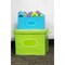 Teacher Created Resources Lime Polka Dots Storage Box, 2PK 20820 - alternate 2