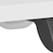 Homeroots Adjustable White Wood and Stainless Steel Standing Desk 723773 - alternate 4