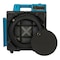 Xpower NegativeAirMachine, 550cfm, 115VAC X-2480A-Blue - alternate 8