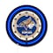 Holland Bar Stool Montana State University 19 Double Neon Wall Clock Clk19BK - alternate 1