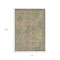 Homeroots 10' X 14' Green Teal Blue And Mauve Floral Medallion Washable Indoor Outdoor Area Rug 616621 - alternate 4