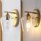 Jonathan Y Jayne 6" 1-Light Iron/Glass Cottage Rustic LED Vanity Light, Brass Gold JYL7545B - alternate 5