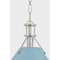 Hudson Valley Lighting Painted No. 2 Pendant in Polished Nickel/Blue Bird by Mark D. Sikes MDS352L-PN/BB - alternate 4