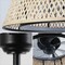 Jonathan Y Cressida 23.75" Traditional Bohemian 6-Speed Metal/Bamboo Mobile-App/Remote-Controlled Height-Adjust JYL9729A - alternate 6