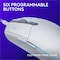 Logitech Logitech G203 Gaming Mouse - Cable - White - USB - 8000 dpi - 6 Button(s) 910005791 - alternate 7