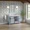 James Martin Vanities Breckenridge 48in Single Vanity, Serenity Blue, w/ 3 CM Ethereal Noctis Quartz Top 330-V48-SRB-FENC - alternate 6