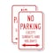 Signmission No Parking Except Sundays & Holidays, 18'' X 24'' 2 Signs, Heavy Gauge Aluminum, 2PK A-1824-2PACK-25043 - alternate 1