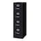 Hirsh 15" W 4 Drawer Vertical File Cabinet, Black, Letter 17892 - alternate 6