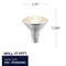 Bulbrite 120-Watt Equivalent Dimmable Flood PAR38 Medium E26 LED Light Bulb, 3000K, 2PK 861796 - alternate 3