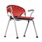 Regency Rico Classroom Training Stack Chair with Arms, Red, 4PK 306-RD-4PK - alternate 7