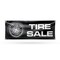 Signmission Tire Sale, 18 Inch x 48 Inch, Vinyl Banner B-30891 - alternate 1