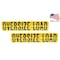 Mytee Products 12in x 60in Hinged Aluminum Oversize Load Sign, 2PK AL-OVERSIZE6012x2 - alternate 5