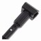 Carlisle Foodservice Vinyl Coated Jaw Style Metal Mop Handle, 1" dia x 60", Black 3697000 - alternate 5
