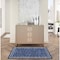 Homeroots 2' X 4' Navy Blue And Ivory Indoor Outdoor Area Rug 545973 - alternate 5