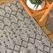 Jonathan Y Ourika Moroccan Geometric Textured Weave Light Gray/Black 2 ft. x 20 ft. Indoor/Outdoor Runner Rug SMB108E-220 - alternate 5