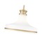 Z-Lite Reznor Modern Gold 1 Light Pendant 831P12-MGLD - alternate 5