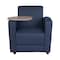 Regency Nova Tablet Arm Chair- Navy Blue/Noble Oak 7701NSNOBE - alternate 5