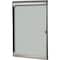 Ghent Enclosed Bulletin Board 42-1/8x27.75", 1 Door SILH20416 - alternate 1