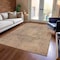 Homeroots 10' X 14' Brown And Beige Medallion Washable Indoor Outdoor Area Rug 616453 - alternate 7