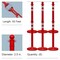 Mr. Chain Red Reflective Medium Duty Stanchions and Reflective Chain 72151-6 - alternate 1