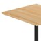 Flash Furniture Bennett 36 in Square Solid Wood Indoor Tabletop in Natural with 30 in x 30 in Dining Height GSF-SQ36-NAT-T3030-GG - alternate 5