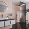 Apollo Tile Arte 1.97 in. x 7.87 in. Glossy Pink Ceramic Subway Deco Wall and Floor Tile 4.09 sqft/case, 38PK RID88PNDECGL - alternate 5