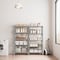 Factory 2U Wire Shelving Unit, 14inD x 30inW x 60inH, 5 Shelves, Medium Duty 250 lbs Per Shelf, Chrome 803972 - alternate 5