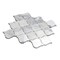 Apollo Tile Marmor 11x11 Polished White Calacatta Marble Arabesque Mosaic Wall and Floor Tile, 5PK APLTRK8857A - alternate 3
