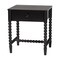 Baxton Studio Brantley Spindle Bedroom Set, Black, King 272-14805-14805-14806-14809-ZORO - alternate 6